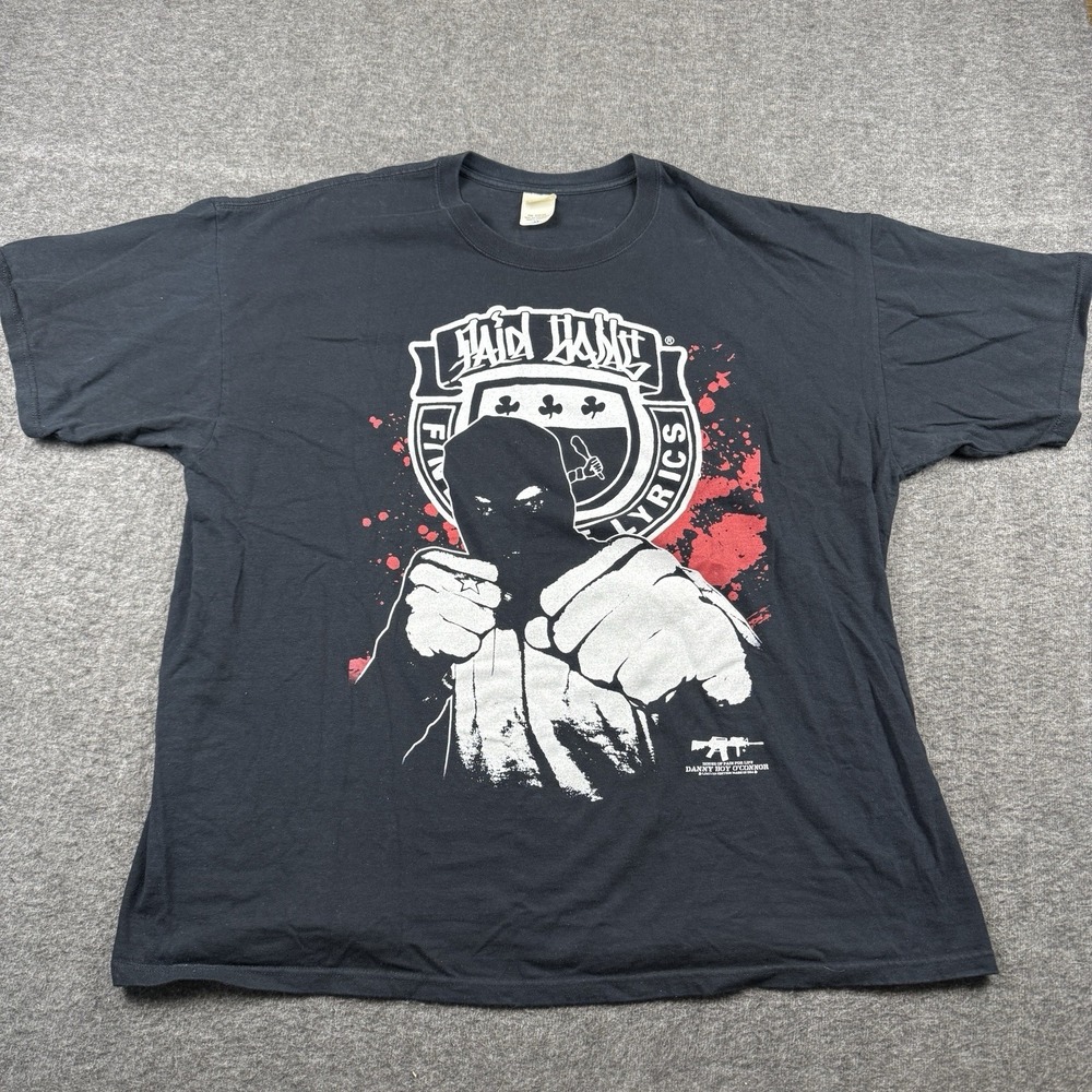 Vintage House of Pain Fine Malt Lyrics Shirt Mens 3XL Black Danny Boy OConner